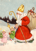 Saint Nicolas au pays des merveilles enneig&eacute;es